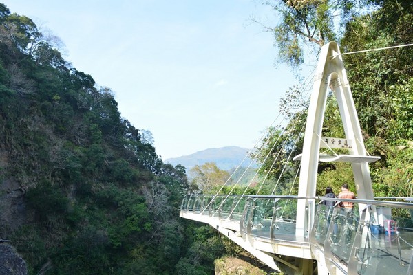 高空山景一覽無遺的天空步道 (圖片來源／桃園市政府)