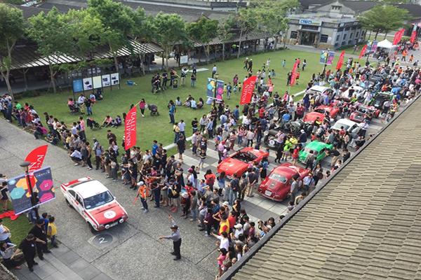 共有67輛日本古董車造訪花蓮文創園區 (圖片來源／花蓮文化創意產業園區)