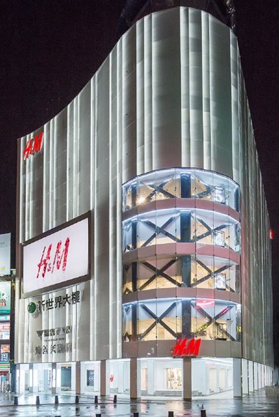H&M西門店為亞洲最大旗艦店。(圖片來源／H&M)