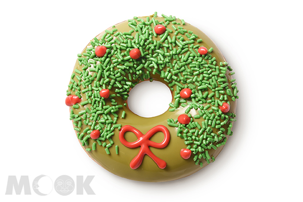 幸運耶誕環。(圖片提供／Krispy Kreme)