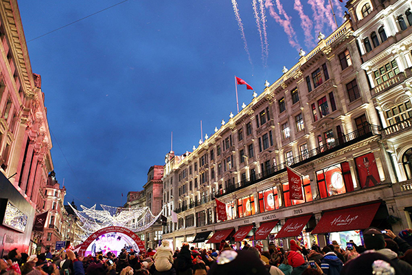 盛大的聖誕遊行 (圖片來源／Regent Street)