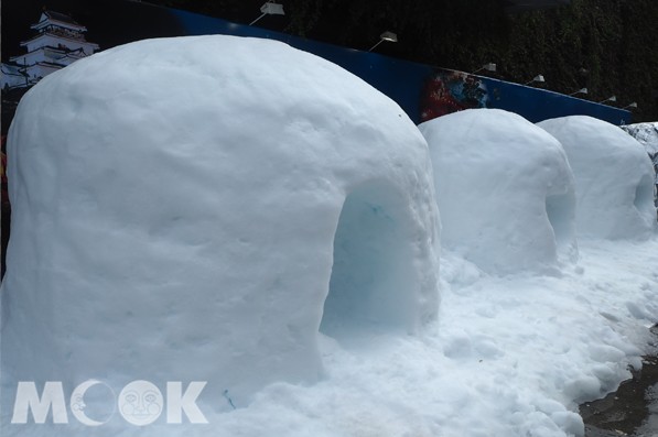 日本東北六縣感謝祭的雪屋體驗。(攝影／MOOK景點家張盈盈)