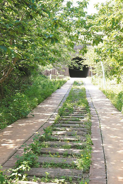 將登錄歷史建築的舊海線鐵路 (圖片來源／後龍鎮公所)