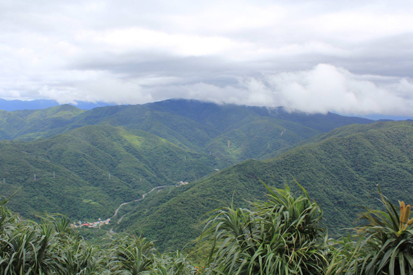 可從帽子山上俯瞰森林園區的美景 (圖片來源／雙流國家森林遊樂區)