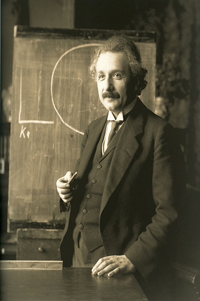 在伯爾尼期間建立了狹義相對論的愛因斯坦 (圖片來源／Wikipedia)