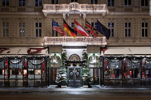 位在音樂之都維也納的Hotel Sacher Wien (圖片來源／Hotel Sacher Wien)