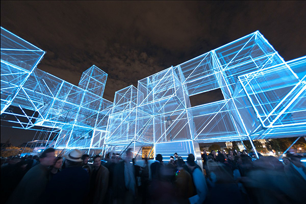 布拉格燈光藝術節成為了捷克重要的文化活動 (圖片來源／SIGNAL festival)