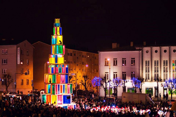 愛沙尼亞拉克韋雷聖誕樹 (圖片來源／Estonian World)