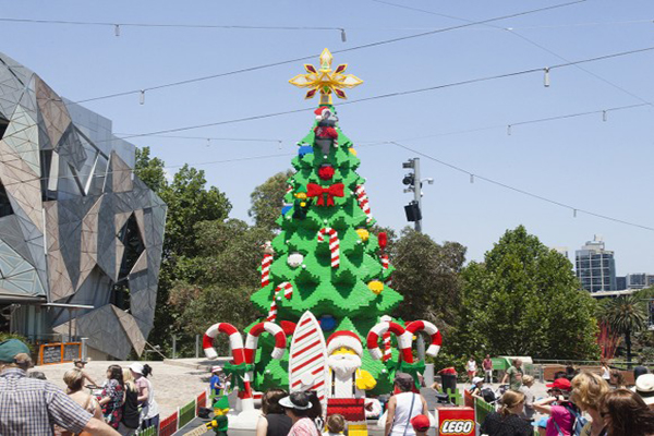 墨爾本聖誕樹 (圖片來源／City of Melbourne)