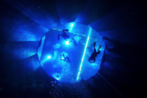 潛立方旅館為全台也是全亞洲唯一的潛水旅館 (圖片來源／潛立方旅館)