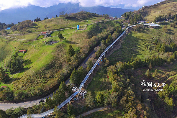 全台首座高山空中步道  清境農場空拍搶先看