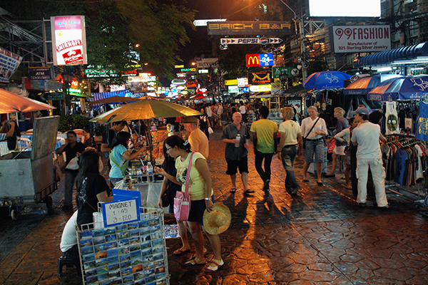 有天使之城之稱的曼谷，是東南亞極具特色的城市之一，許多遊客會選擇在春節期間來這旅遊 (圖片來源／Wikipedia)