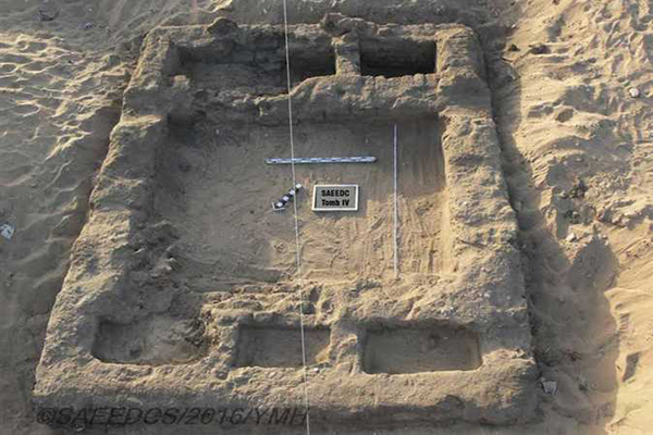 埃及失落七千年的古城有15座巨大墳墓建築 (圖片來源／EGYPTIAN MINISTRY OF ANTIQUITIES)
