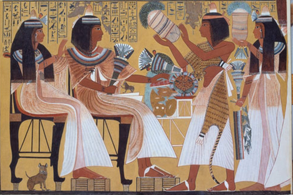 從埃及的壁畫可看出古埃及人的信仰與神話 (圖片來源／大都會藝術博物館)