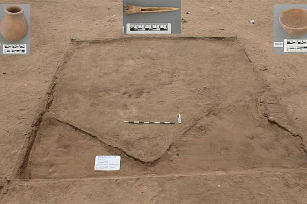 在這座埃及失落古城的挖掘中發現了房舍、陶器、鐵具還有15座巨大的墳墓 (圖片來源／EGYPTIAN MINISTRY OF ANTIQUITIES)