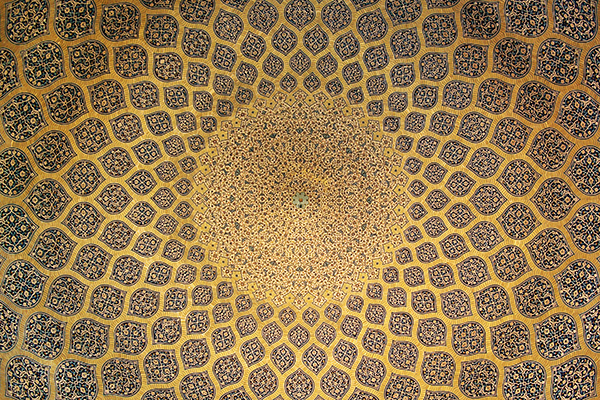 希克斯羅圖福拉清真寺精緻絕美的屋頂設計 (圖片來源／Wikipedia)