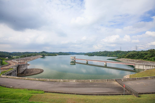 寶山第二水庫周圍有豐富的生態資源與開闊的水庫美景 (圖片來源／寶山鄉公所)