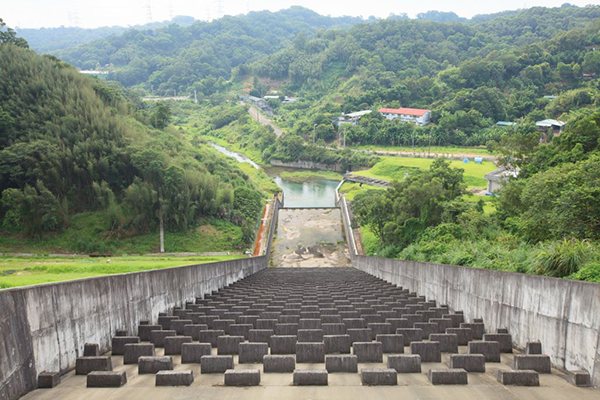 寶山第二水庫閘閥室 (圖片來源／寶山鄉公所)