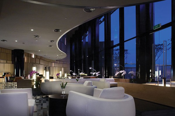 新加坡樟宜機場內的旅館Crowne Plaza Hotel也是全球最佳機場旅館。（圖片來源／Crowne Plaza Hotel ）