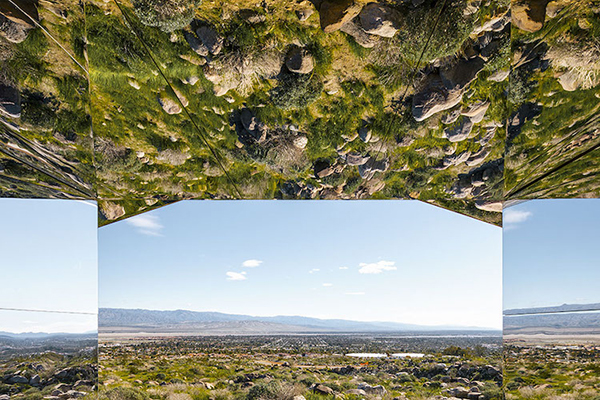 如幻影般的海市蜃樓建築 (圖片來源／Doug Aitken)