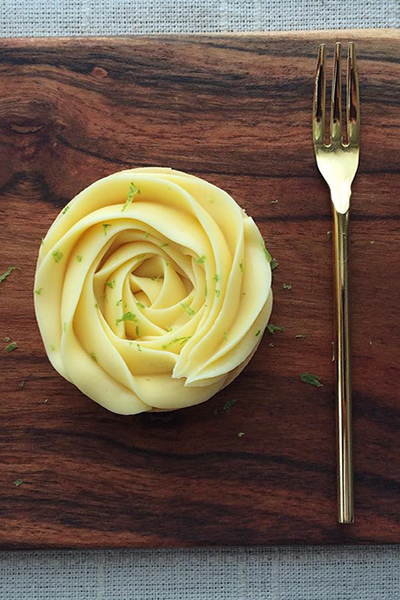 Cream Tea的玫瑰花檸檬塔 (圖片來源／Cream Tea)