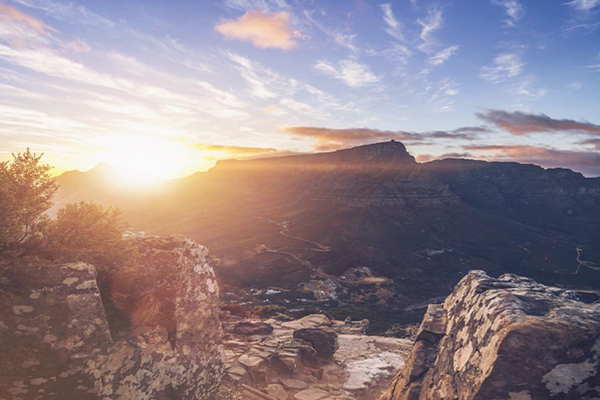 桌山 (圖片來源／Table Mountain Aerial Cableway)