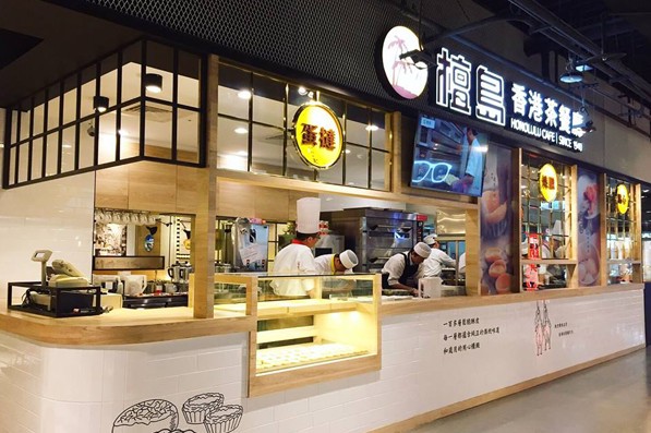 香港老字號茶餐廳檀島香港茶餐廳進駐台灣。(圖片來源／新光三越台北信義新天地)