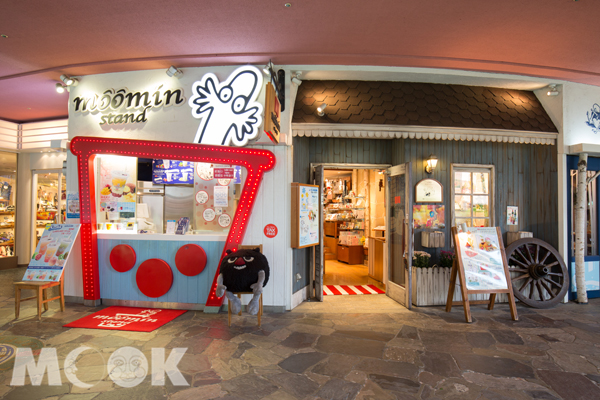 日本福岡 CANAL CITY 博多店店外。(圖片提供/Moomin café 嚕嚕米主題餐廳)