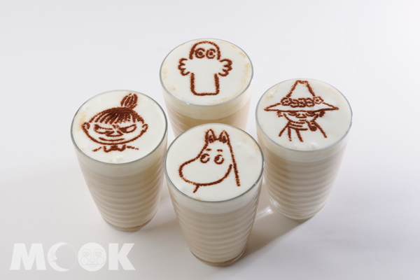 Moomin Cafe 推薦餐點- 特製拿鐵。(圖片提供/Moomin café 嚕嚕米主題餐廳)