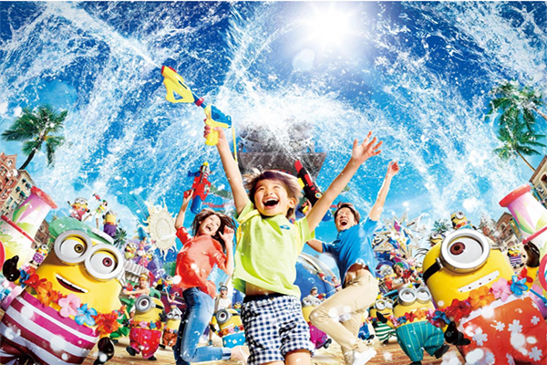 日本也有熱鬧潑水節  環球影城小小兵夏日必玩