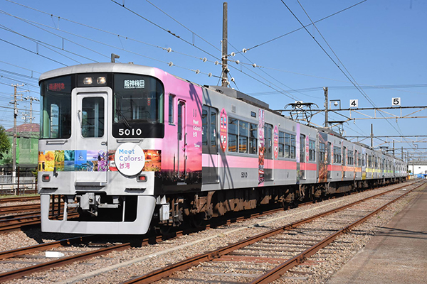 日本鐵路看見台灣  山陽電車推限定台灣號
