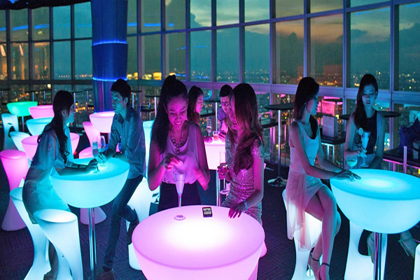 Roof top Bar (圖片來源／Baiyoke Sky Hotel)