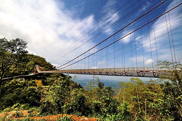 全國最長單跨景觀吊橋「太平雲梯」9月23日啟用營運