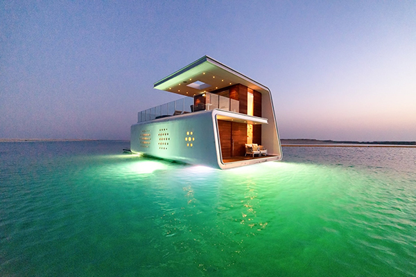 真實版諾亞方舟  世界最獨特漂浮別墅