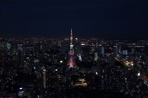 東京夜景裡鐵塔是最閃亮耀眼的中心（圖／g211607）
