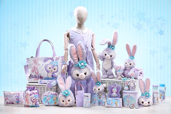 夢幻粉紫色的商品在香港迪士尼也買的到。 (圖 / 香港迪士尼)