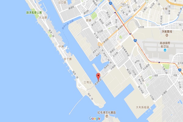 高雄過港隧道位置示意圖（圖／GOOGLE MAP）