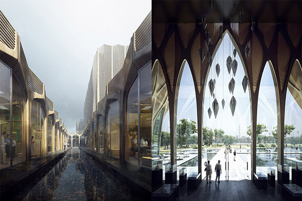 柬埔寨種族滅絕中心 (圖／Zaha Hadid Architects)