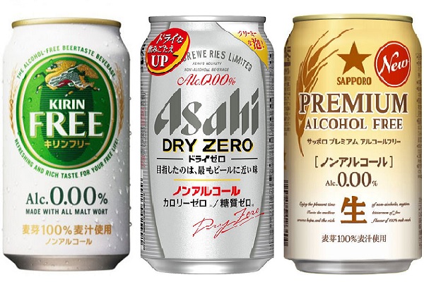 零酒精啤酒在日本掀起另類風潮