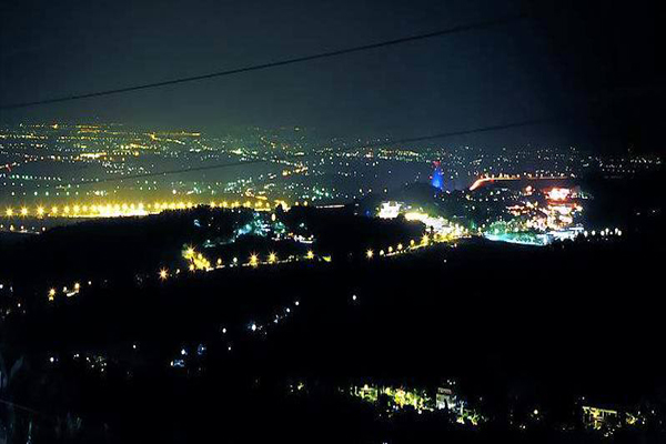 古坑華山夜景 (圖／行政院農委會水土保持局)