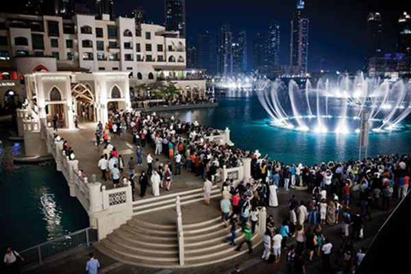 杜拜噴泉 (圖／The Dubai Mall)