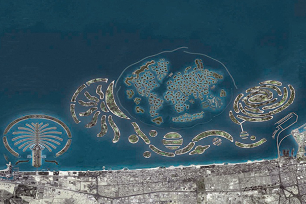 杜拜人工島 (圖／Wikipedia)