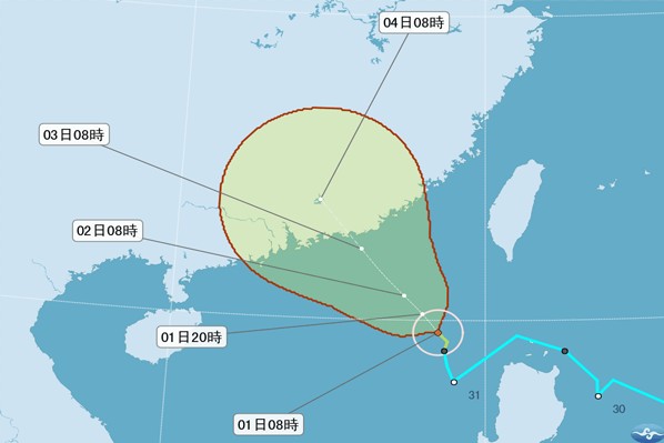 瑪娃珊瑚雙颱生成  北部東半部嚴防豪雨大雨