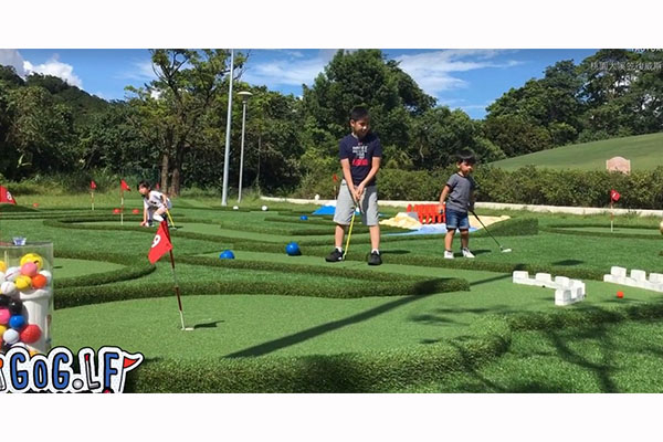 Go Golf九洞戶外高爾夫。 (圖片來源／大溪笠復威斯汀度假酒店)