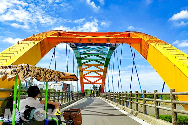 新竹17公里海岸線「彩虹一橋」 (圖／molly888666)
