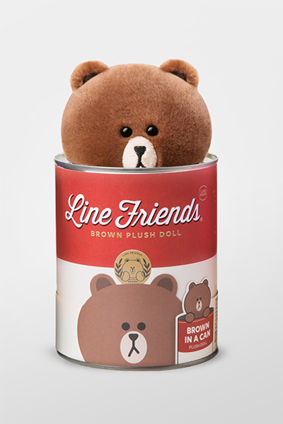 LINE FRIENDS罐頭娃娃 (圖／Line Friends Store)