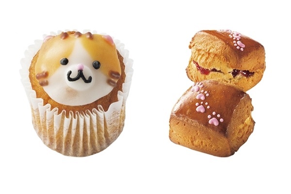 除了貓肉球便當外仍推出許多貓咪造型甜點（圖／tokyoinfo）