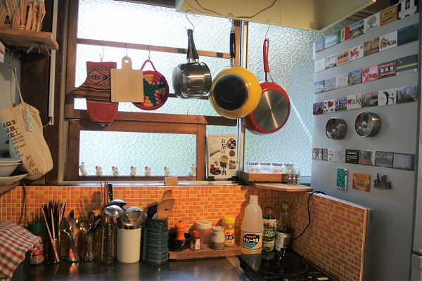FUTARENO提供廚房設備適合喜愛開伙的旅客入住（圖／KANAGAWA）