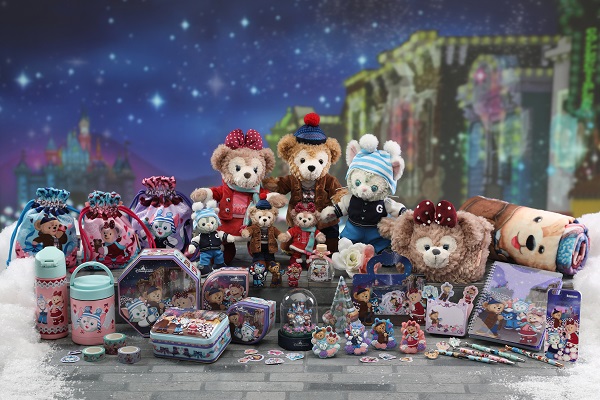 香港迪士尼樂園特別推出超過百款的聖誕特色商品，當中更有迪士尼小熊Duffy與好友系列（圖／香港迪士尼）