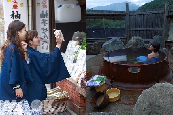 日本天然溫泉礦物質豐富有養顏美容之效（圖／MOOK）